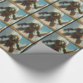 Papier Cadeau Troll Baket Cricket Anniversaire papier enveloppé (Coin)