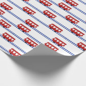 Papier Cadeau Trolley sur piste (Coin)