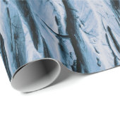 Papier Cadeau tronc Brown d'arbre en gros plan photographie (Coin rond)