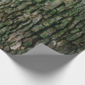 Papier Cadeau Tronc d'arbre (écorce en bois) (Coin)