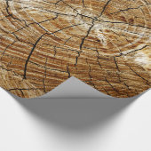 Papier Cadeau Tronçon d'arbre (Coin)