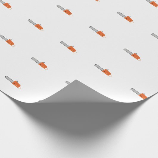 Papier Cadeau tronçonneuse (Coin)