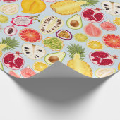 Papier Cadeau Tropcal fruit wrapping paper (Coin)