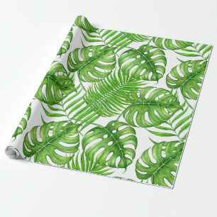 Papier Cadeau Tropcal leaves