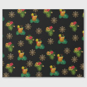 Papier Cadeau Tropica - Papier d'emballage (Plat)