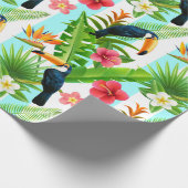 Papier Cadeau Tropical (Coin)