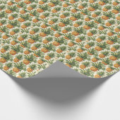 Papier Cadeau Tropical Ananas (Coin)