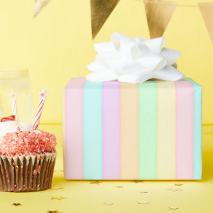Papier Cadeau Tropical Stripes