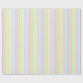 Papier Cadeau Tropical Stripes (Plat)