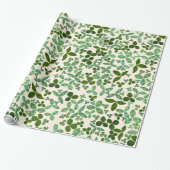 Papier Cadeau Trouvez les quatre trèfles - Saint Patrick's day (Déroulé)