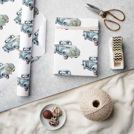 Papier Cadeau Trucks Dad Birthday (Artisanat)