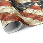 PAPIER CADEAU TRUMP (Coin rond)
