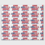 Papier Cadeau Trump 2020 (Plat)