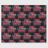 Papier Cadeau Trump 2020 pour le président (Plat)