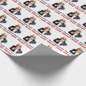 Papier Cadeau Trump 2020 Rejouer Sam populaire (Coin)