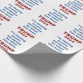 Papier Cadeau Trump 2024 (Coin)