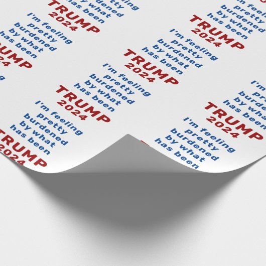 Papier Cadeau Trump 2024 (Coin)