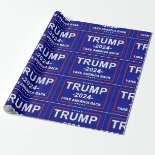PAPIER CADEAU TRUMP 2024