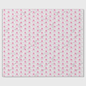 Papier Cadeau Trump 2024 Eléphant rose mignon (Plat)