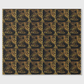 PAPIER CADEAU TRUMP 2025 (Plat)