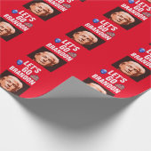 PAPIER CADEAU TRUMP ALLONS-Y BRANDON BANTHDAY WRAPPING PAPER (Coin)