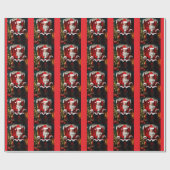 Papier Cadeau TRUMP COMME SANTA CLAUS Papier d'enveloppement de  (Plat)