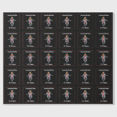 Papier Cadeau Trump condamné Felon Wrapping Paper (Plat)