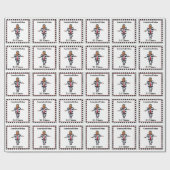 Papier Cadeau Trump condamné Felon Wrapping Paper (Plat)