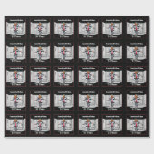 Papier Cadeau Trump condamné Felon Wrapping Paper (Plat)