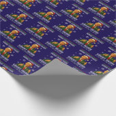 Papier Cadeau Trump Doux moche de Noël Rendre Noël super (Coin)