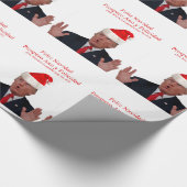 Papier Cadeau Trump. Feliz Navidad, le Mexique va payer pour ça  (Coin)