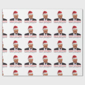 Papier Cadeau Trump. Feliz Navidad, le Mexique va payer pour ça (Plat)