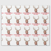 Papier Cadeau Trump, le pire cadeau de Noël jamais fait ! (Plat)