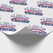 PAPIER CADEAU TRUMP LIBERTÉ 2024 (Coin)