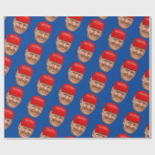 Papier Cadeau TRUMP MAGA Noël (Plat)