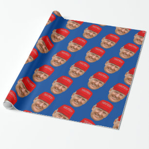 Papier Cadeau TRUMP MAGA Noël