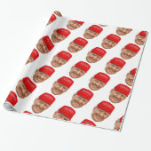 Papier Cadeau TRUMP MAGA Noël (Déroulé)