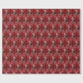 Papier Cadeau Trump Make Christmas Great Again (Plat)