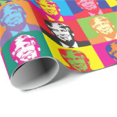 Papier Cadeau Trump Montage (Coin rond)