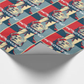 Papier Cadeau Trump n'est pas mon papier d'emballage prez (Coin)