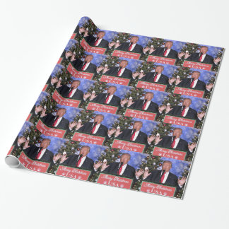 Papier Cadeau Trump Noël