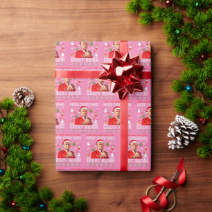 Papier Cadeau Trump rose