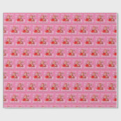 Papier Cadeau Trump rose (Plat)