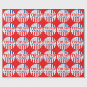 Papier Cadeau Trump Vance (Plat)