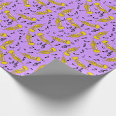 Papier Cadeau Trumpet Music Notes Motif (Coin)