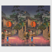 Papier Cadeau Tsuchiya Koitsu - Soirée à Ushigome (Plat)