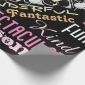 Papier Cadeau Tu es génial ! Nom Words Fun Cadeau Envelopper (Coin)