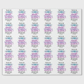 Papier Cadeau Tu es la meilleure maman de tous les temps Tu es l (Plat)