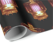 Papier Cadeau Tube vide d'émetteur lumineux (Coin rond)