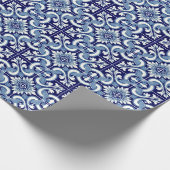 Papier Cadeau Tuile bleue portugaise (Coin)